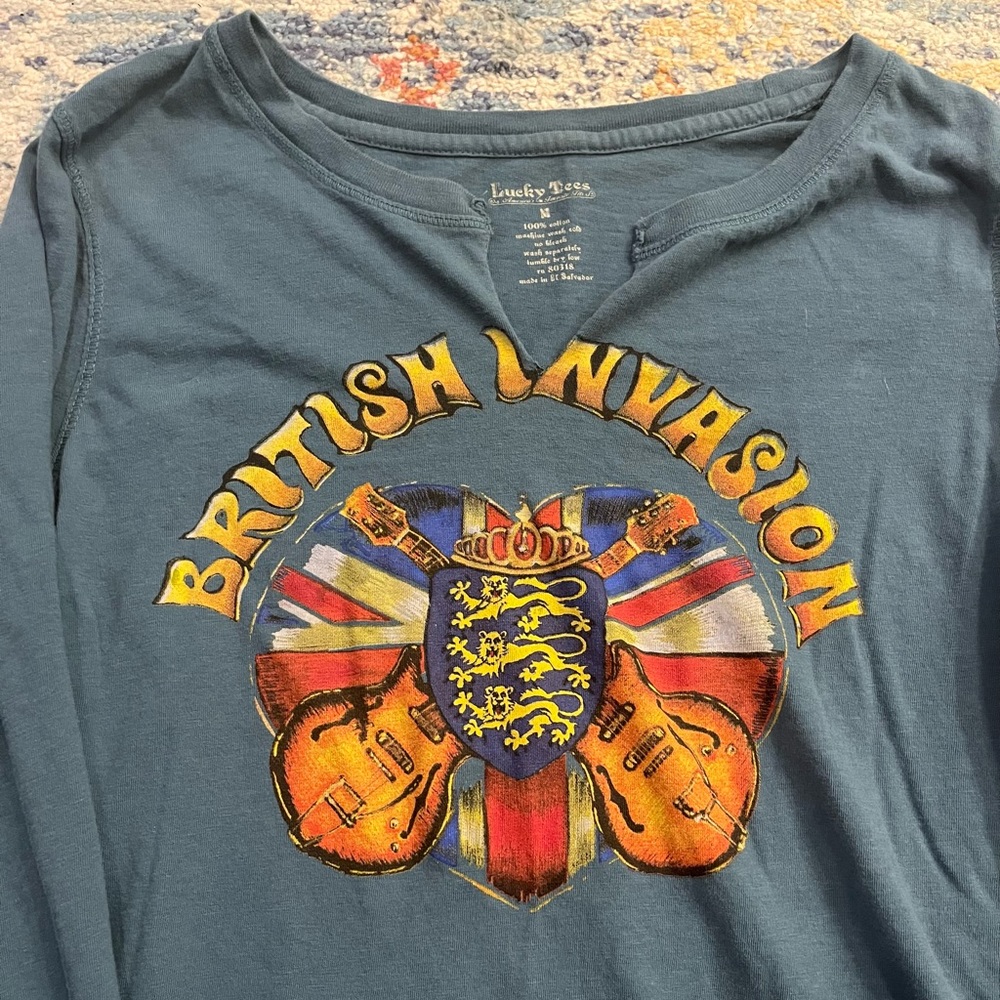 Lucky brand British Invasion tee